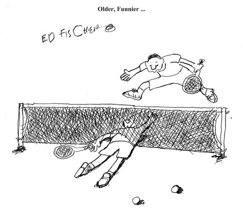 Tennis accidents.