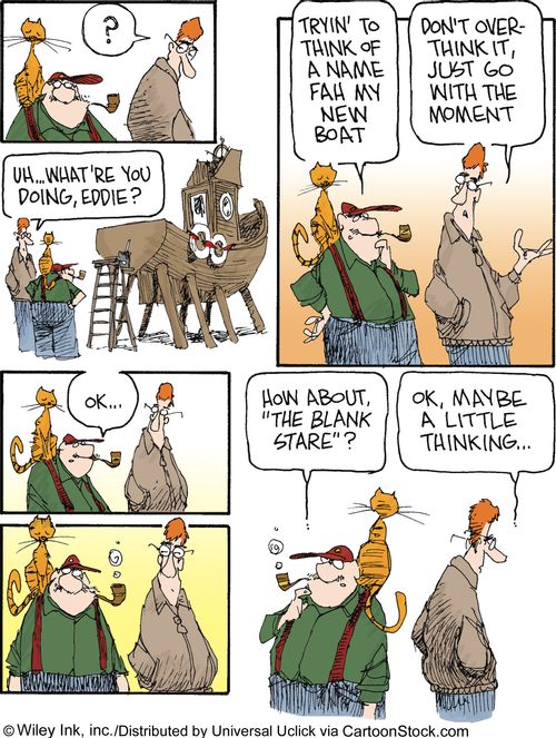 Captain Eddie's New Boat: 'Don't over-think it, just go with the moment...ok, maybe a little thinking...'