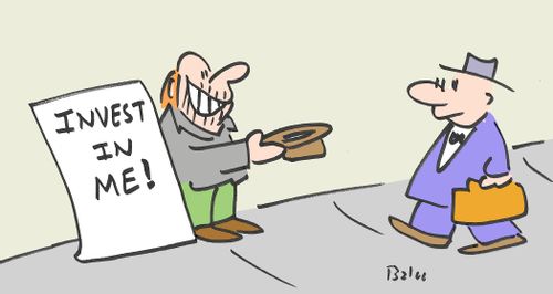 Beggar: Invest in me!
