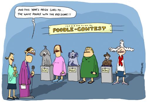 'International Poodle Contest.'