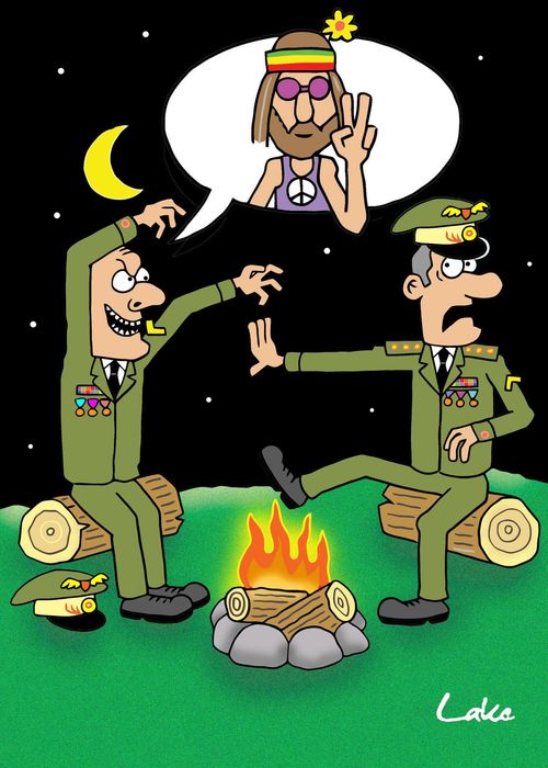 Horror Stories by the Base campfire.