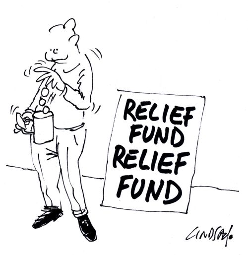 'Relief fund relief fund.'