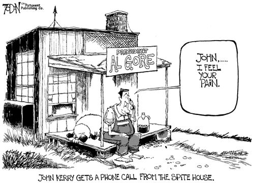 John Kerry gets a phone call from the Spite House.