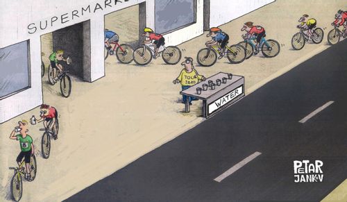 Bicycle race.