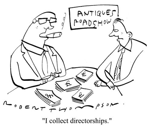 "I collect directorships."