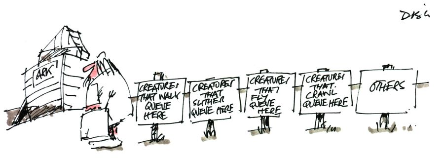 Noahs ark queneing signs