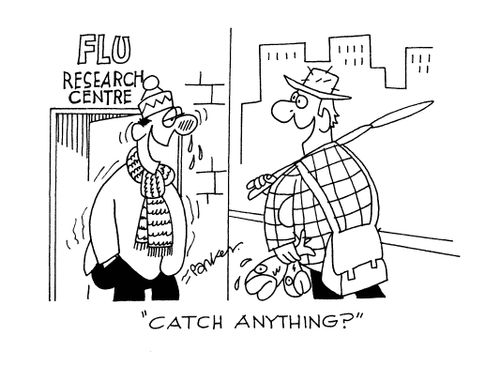'Catch anything?'
