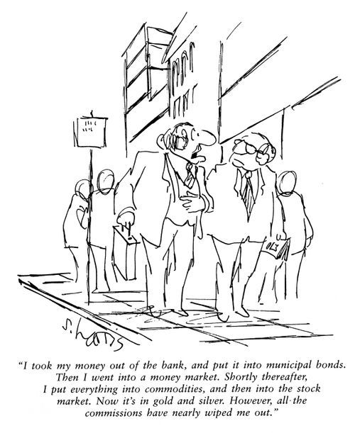 'I took my money out of the bank and put it into municipal bonds...'