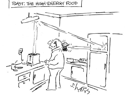 Toast: the high energy food
