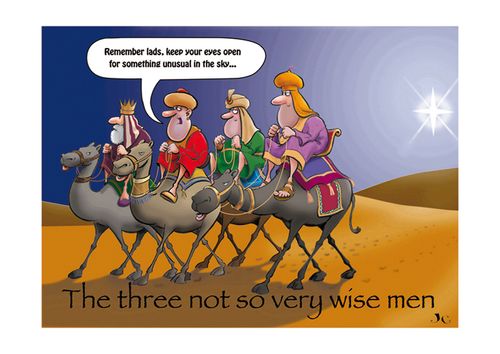 The three not so very wise men.