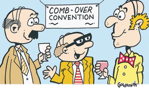 Comb over club.