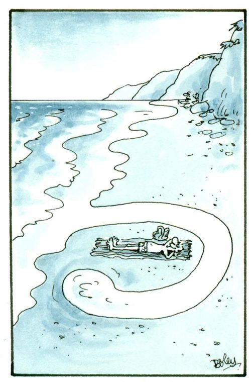 The incoming tide