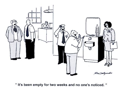 'It's been empty for two weeks and no one's noticed.'