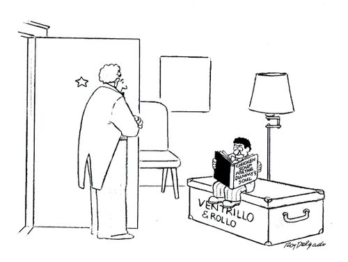 Ventriloquists dummy.