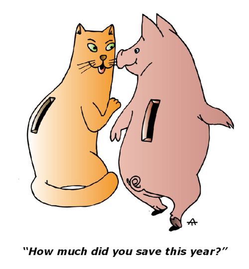 'How much did you save this year?'