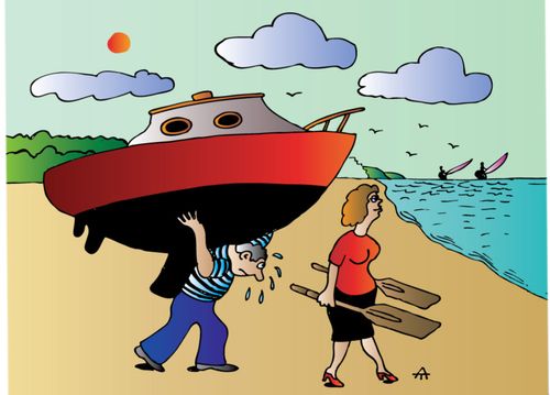 Going to Sea.