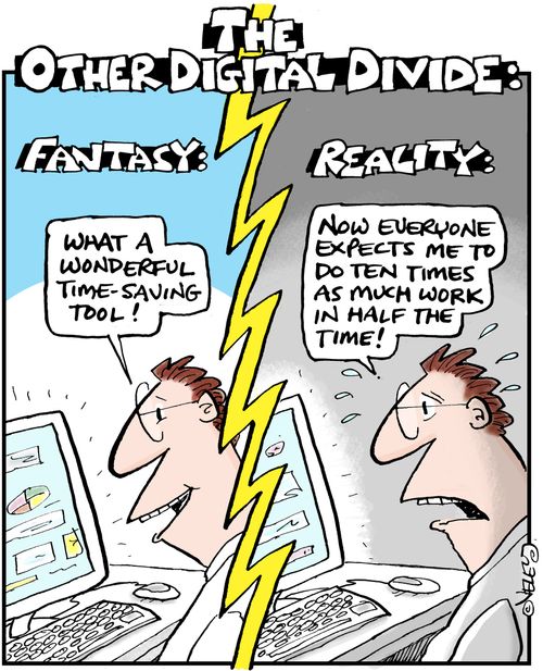 The other digital divide.