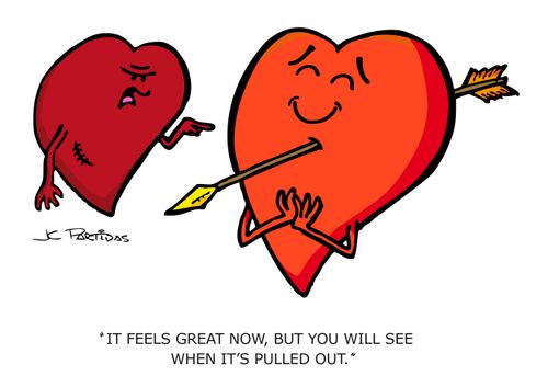 'It feels great now, but you will see when it's pulled out.'