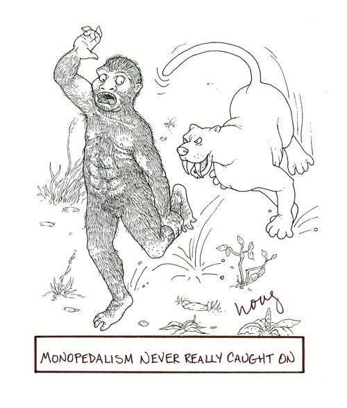 Monopedalism Never Really Caught On
