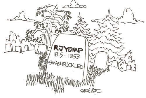 RJ YOMP 1815-1853...swashbuckled.