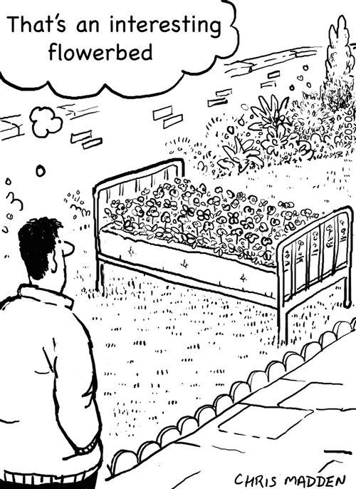 Flower bed