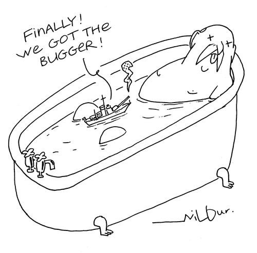 'We finally got the bugger!'