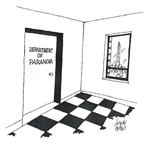 Department of paranoia.