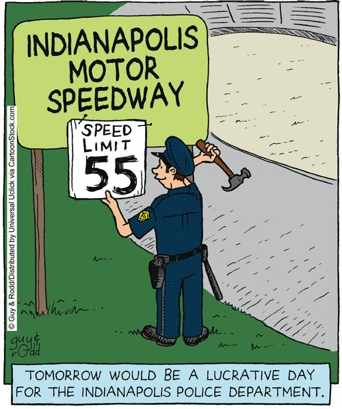 Tomorrow would be a lucrative day foe the Indianapolis Police Department.