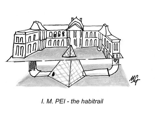 I.M. Pei, the habitrail