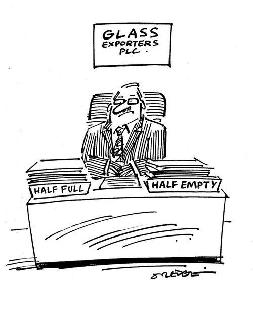 Glass Explorters: Half Full and Half Empty.