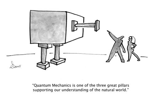 'Quantum Mechanics is one of the three great pillars supporting our understanding of the natural world.
