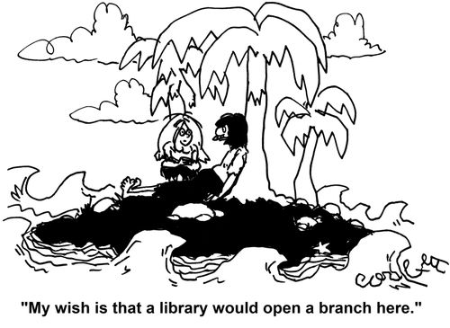 'My wish is that a library would open a branch here.' 