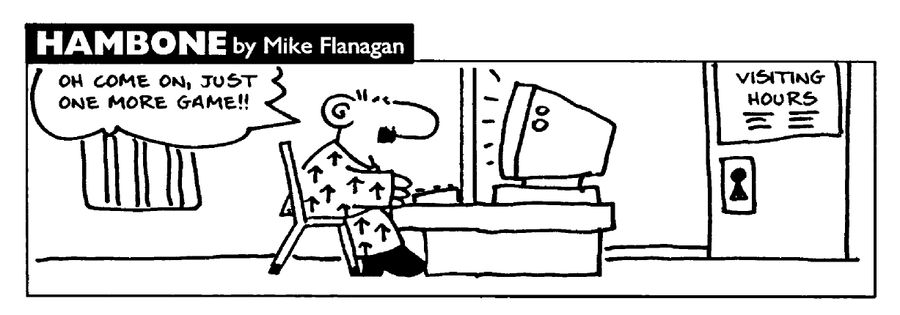 STRIP Hambone: Prisoner visited by a computer