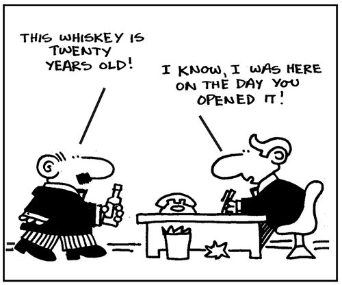 This whisky is 20 years old!