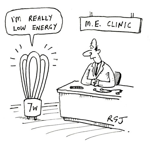 'I'm really low energy.'