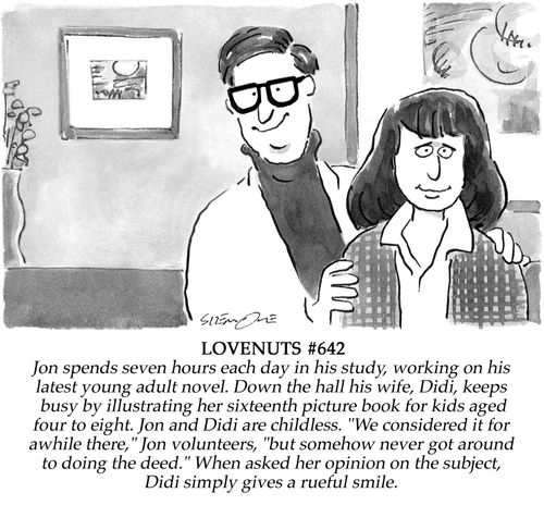 LOVENUTS: When asked her opinion on the subject, Didi simply gives a rueful smile.