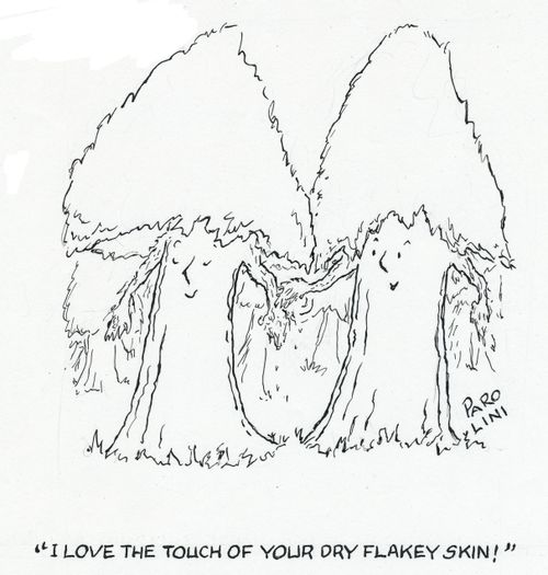 'I Love the touch of your dry flakey skin!'