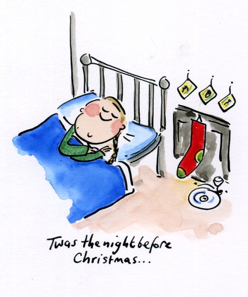 Twas the night before Christmas...