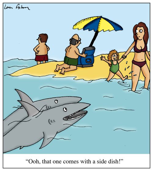 'Ooh, that one comes with a side dish!'