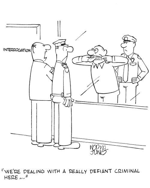 'We're dealing with a really defiant criminal here...'