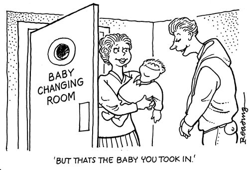 'But that's the baby you took in.'