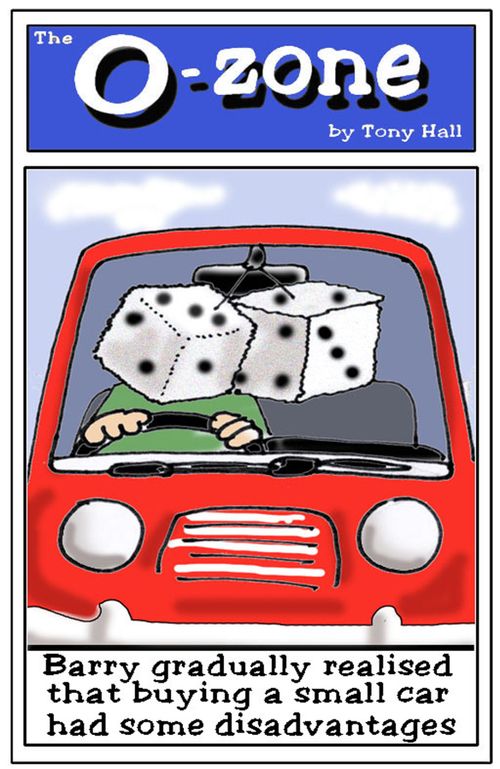 Barry gradually realised that buying a small car had its disadvantages