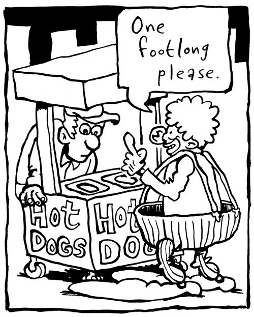 'One footlong please.'