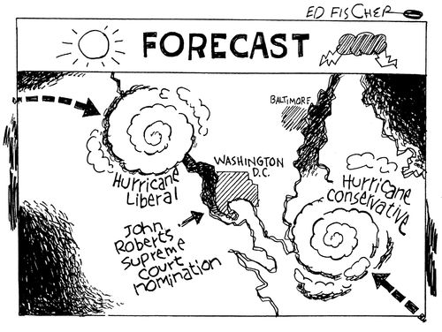 Political Hurricane Forecast.