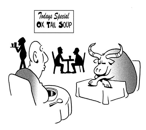 Today's special: Ox Tail Soup.