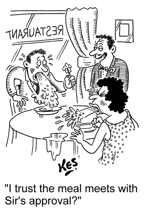 'I trust the meal meets with Sir's approval?'