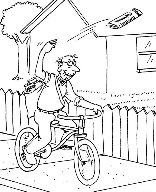 Old Paperboy.