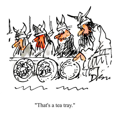 'That's a tea tray.'