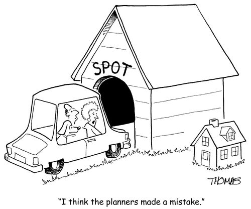 'I think the planners made a mistake.'