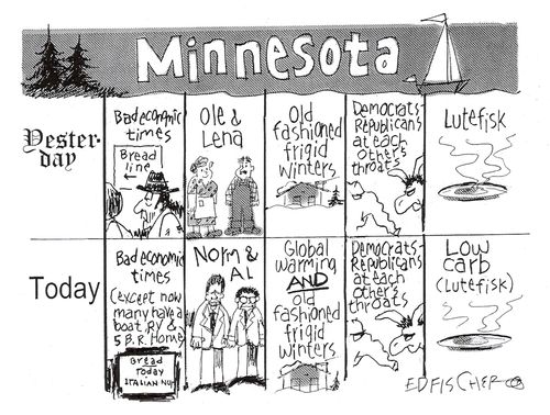 Yesterday of Minnesota.